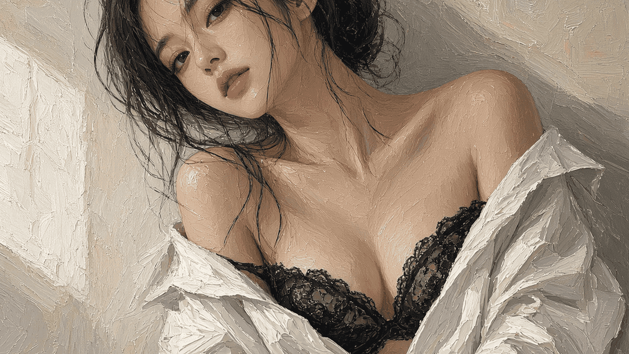 Jennie và trào lưu áo ngực viền ren — khung 3
